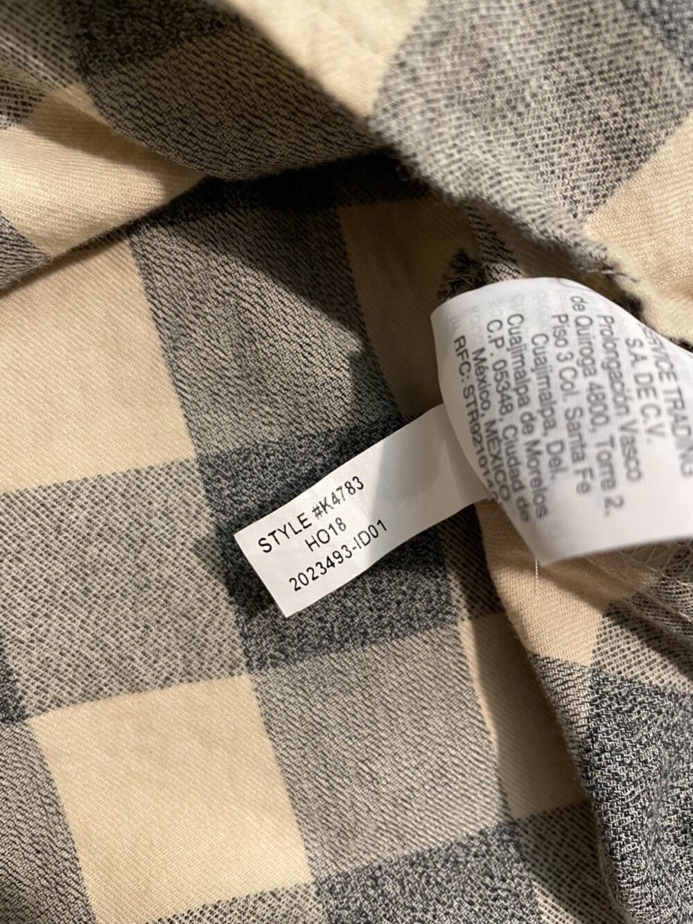 Madewell Central Shirt Size M Buffalo Check Cotton Relaxed Oversized Preppy - Picture 8 of 10